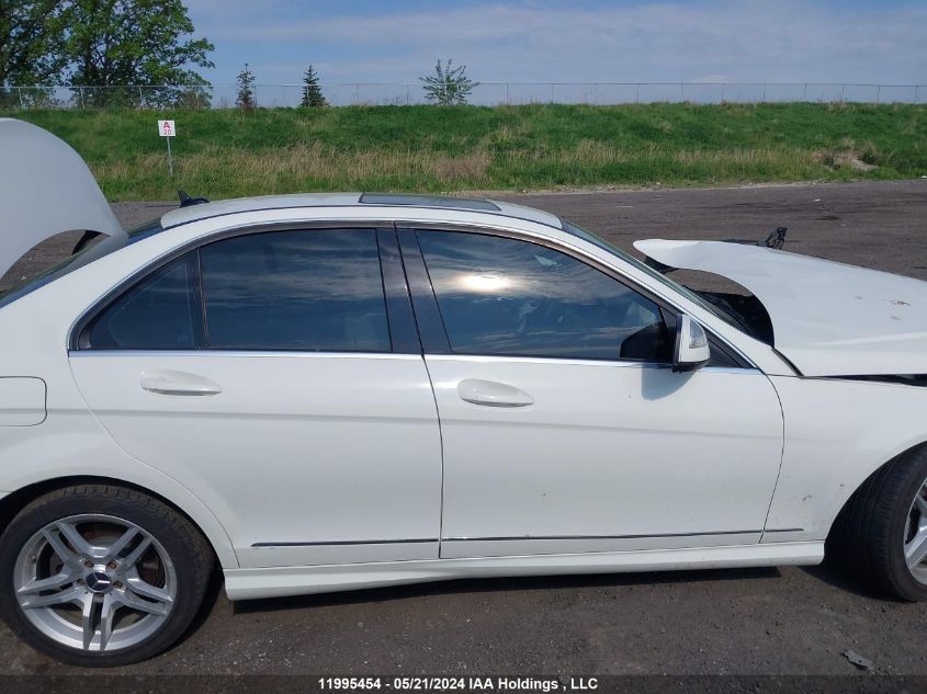 2009 Mercedes-Benz C-Class VIN: WDDGF81X49R059929 Lot: 11995454