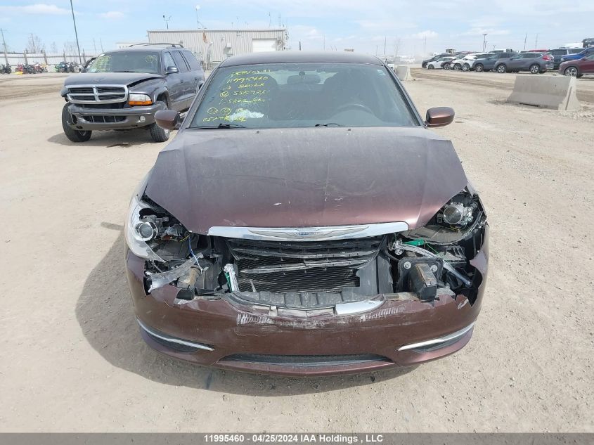 2013 Chrysler 200 Lx VIN: 1C3CCBAB7DN558926 Lot: 11995460