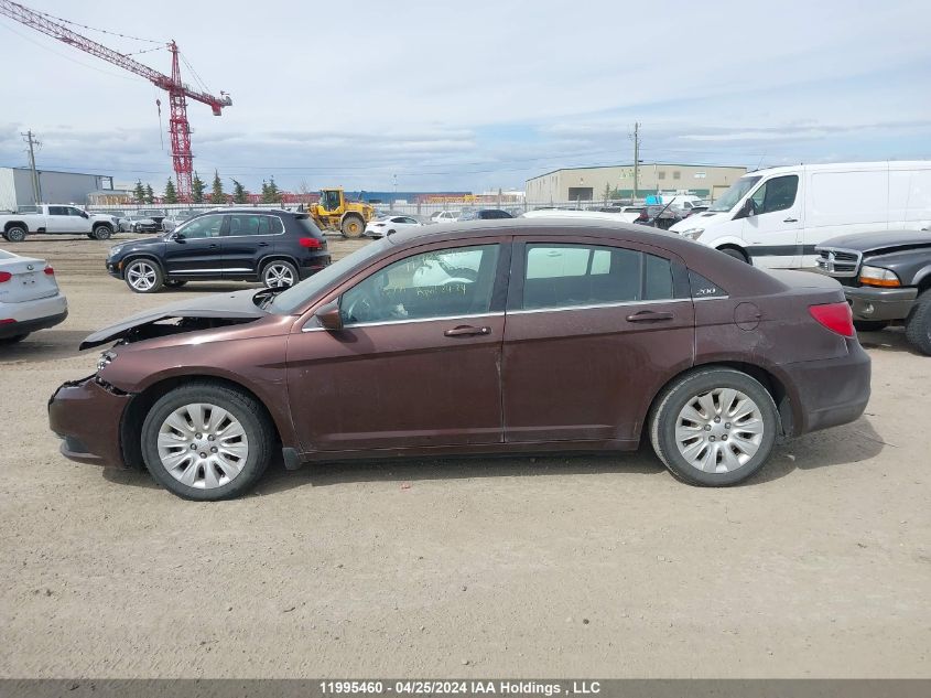 2013 Chrysler 200 Lx VIN: 1C3CCBAB7DN558926 Lot: 11995460