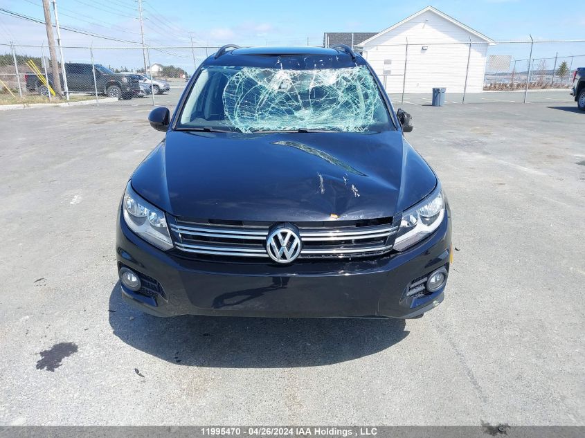 2017 Volkswagen Tiguan VIN: WVGNV7AX0HW504080 Lot: 11995470