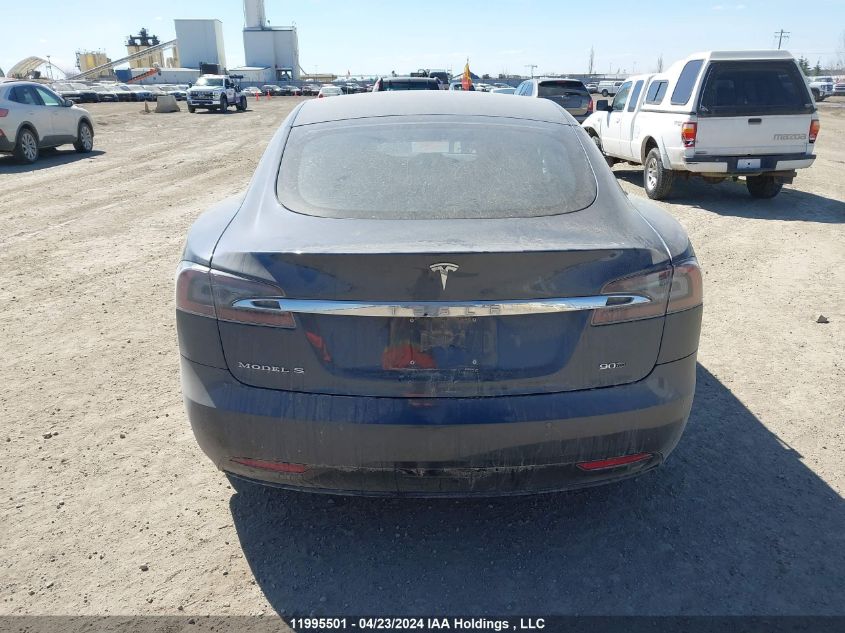 2016 Tesla Model S VIN: 5YJSA1E21GF171177 Lot: 11995501