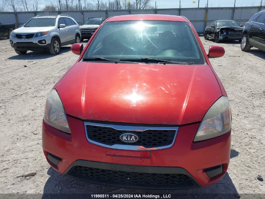 2010 Kia Rio Lx/Sx VIN: KNADH4B34A6594970 Lot: 11995511