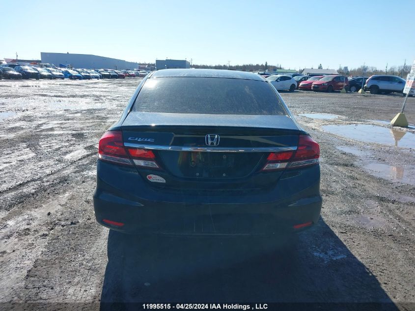 2013 Honda Civic Sdn VIN: 2HGFB2E41DH014780 Lot: 11995515