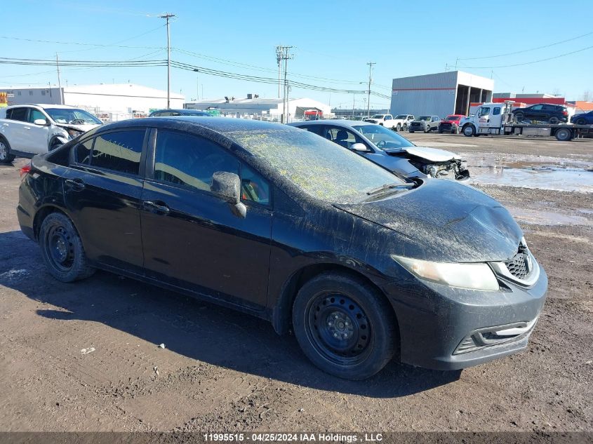 2013 Honda Civic Sdn VIN: 2HGFB2E41DH014780 Lot: 11995515