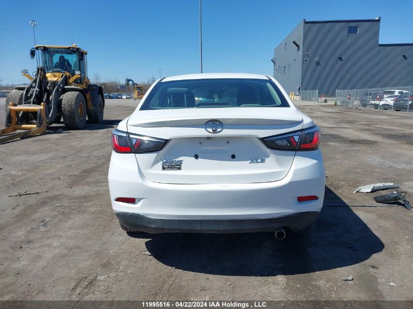 2019 Toyota Yaris Sedan L/Le/Xle VIN: 3MYDLBYV9KY507090 Lot: 11995516