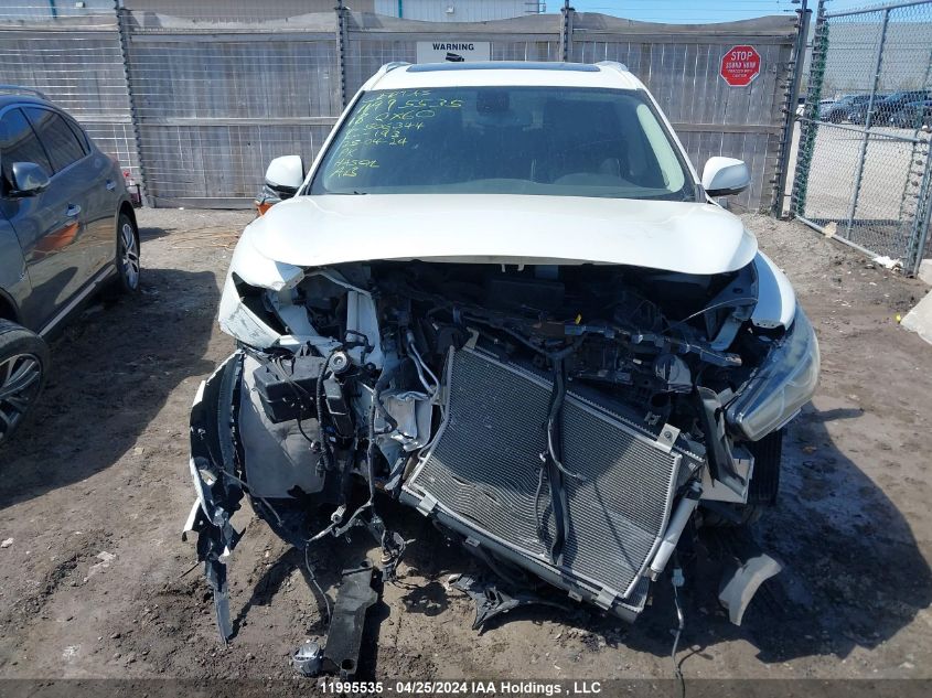 2018 Infiniti Qx60 VIN: 5N1DL0MM5JC506344 Lot: 11995535