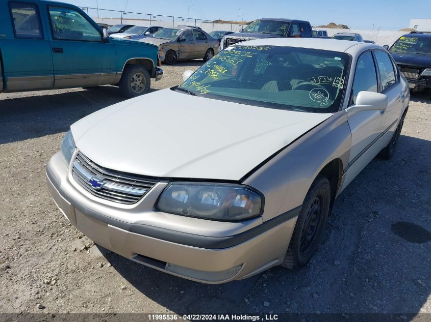 2004 Chevrolet Impala VIN: 2G1WF52EX49145663 Lot: 11995536