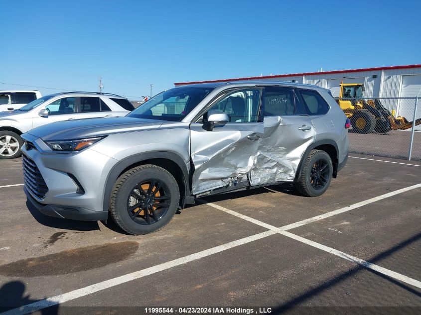 2024 Toyota Grand Highlander Hybrid Limited/Xle VIN: 5TDACAB51RS000318 Lot: 11995544