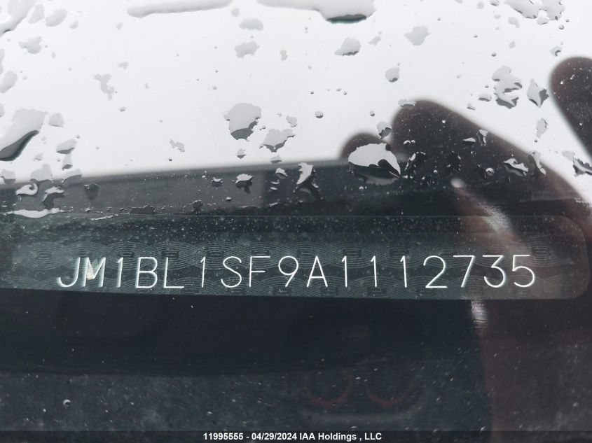 2010 Mazda 3 I VIN: JM1BL1SF9A1112735 Lot: 11995555