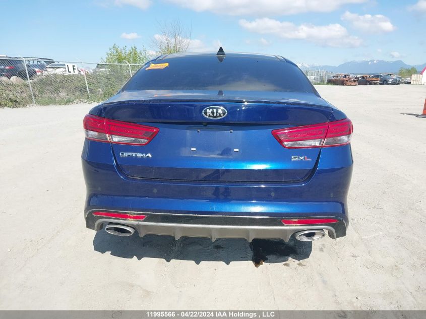 2016 Kia Optima Sxl VIN: 5XXGV4L20GG080638 Lot: 11995566