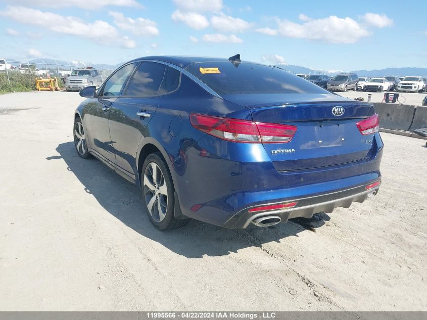 2016 Kia Optima Sxl VIN: 5XXGV4L20GG080638 Lot: 11995566