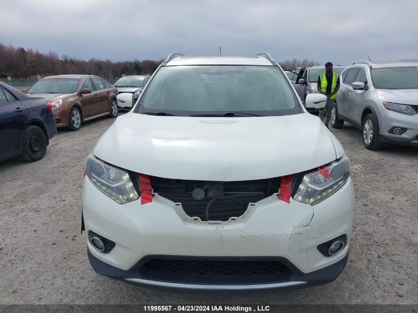 2016 Nissan Rogue VIN: 5N1AT2MV2GC756589 Lot: 11995567