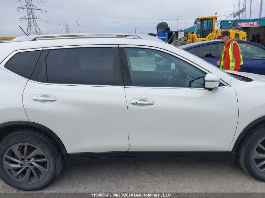 2016 Nissan Rogue VIN: 5N1AT2MV2GC756589 Lot: 11995567