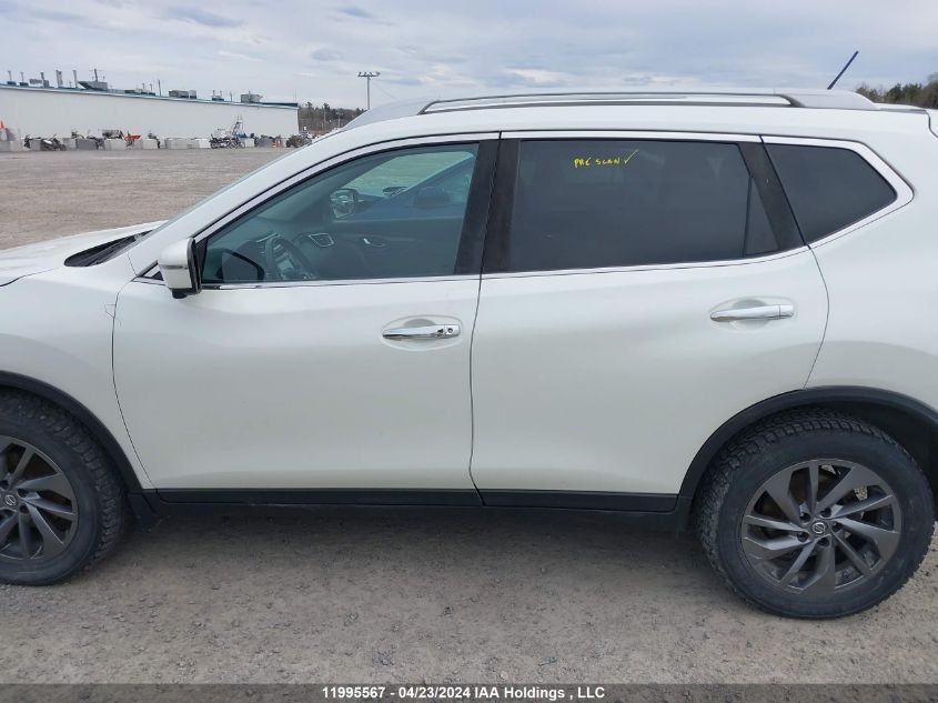 2016 Nissan Rogue VIN: 5N1AT2MV2GC756589 Lot: 11995567