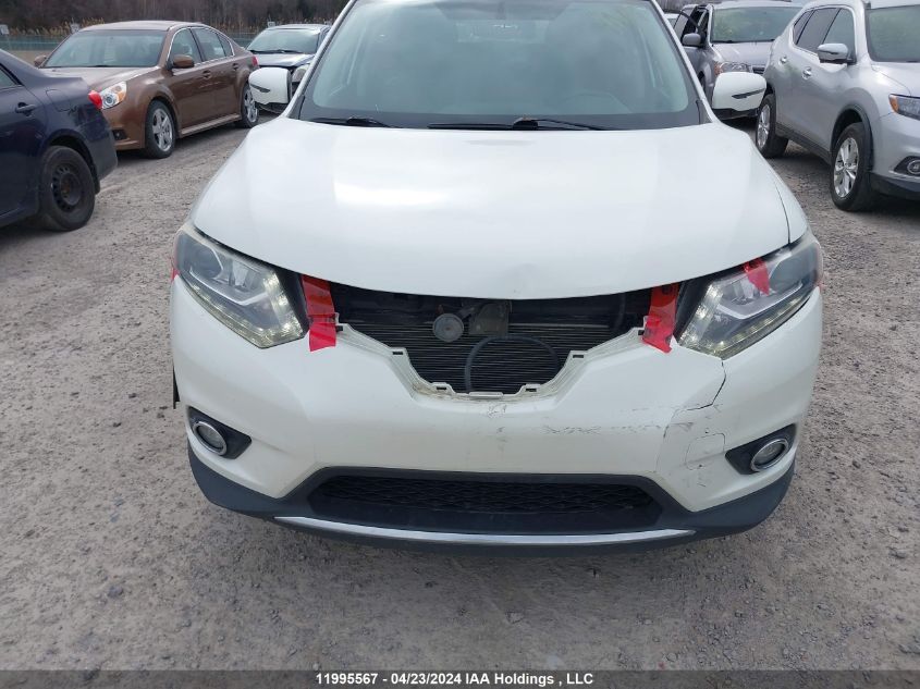 2016 Nissan Rogue VIN: 5N1AT2MV2GC756589 Lot: 11995567