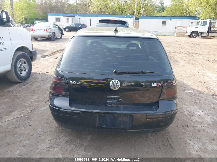 2003 Volkswagen Golf VIN: 9BWEK21J734014290 Lot: 11995569