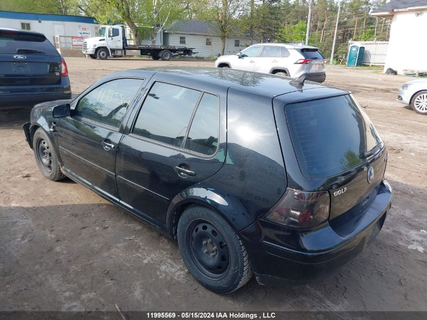 2003 Volkswagen Golf VIN: 9BWEK21J734014290 Lot: 11995569