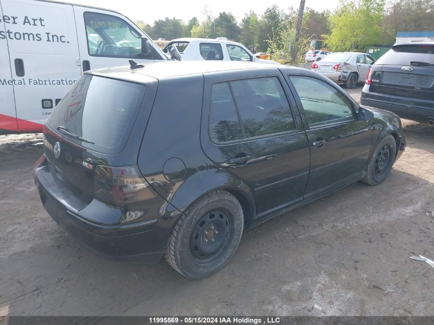 2003 Volkswagen Golf VIN: 9BWEK21J734014290 Lot: 11995569