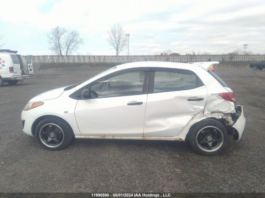 2012 Mazda Mazda2 VIN: JM1DE1KY5C0137807 Lot: 11995598