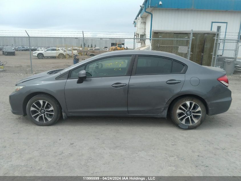 2013 Honda Civic Lx VIN: 2HGFB2F42DH101957 Lot: 11995599