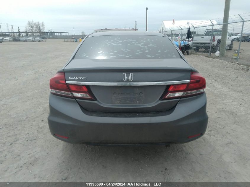 2013 Honda Civic Lx VIN: 2HGFB2F42DH101957 Lot: 11995599