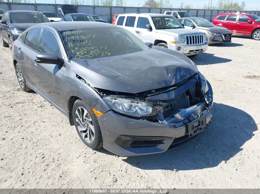 2016 Honda Civic Sedan VIN: 2HGFC2F73GH004777 Lot: 11995607