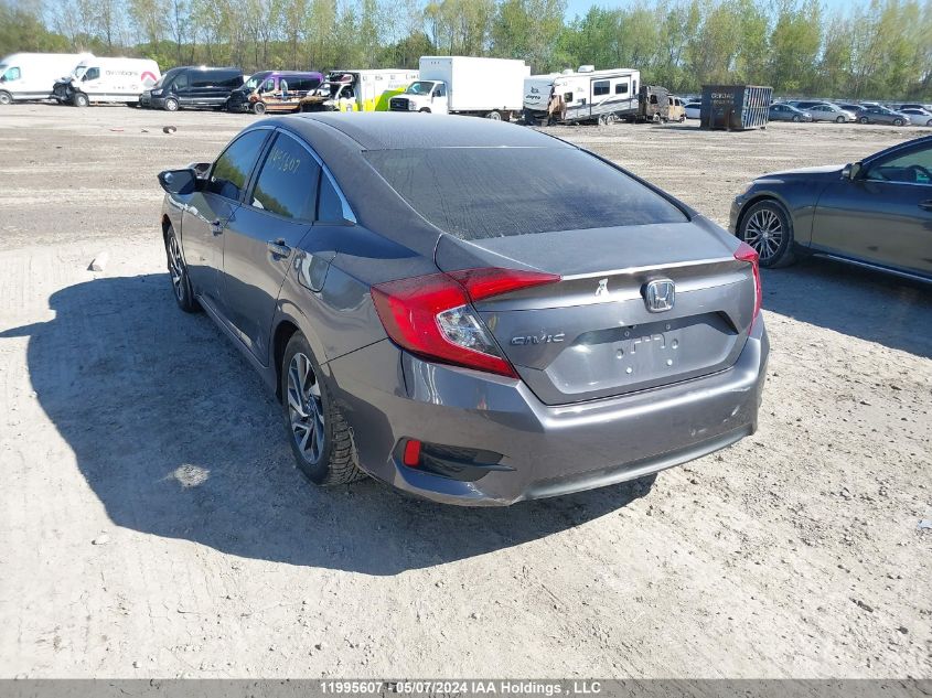 2016 Honda Civic Sedan VIN: 2HGFC2F73GH004777 Lot: 11995607