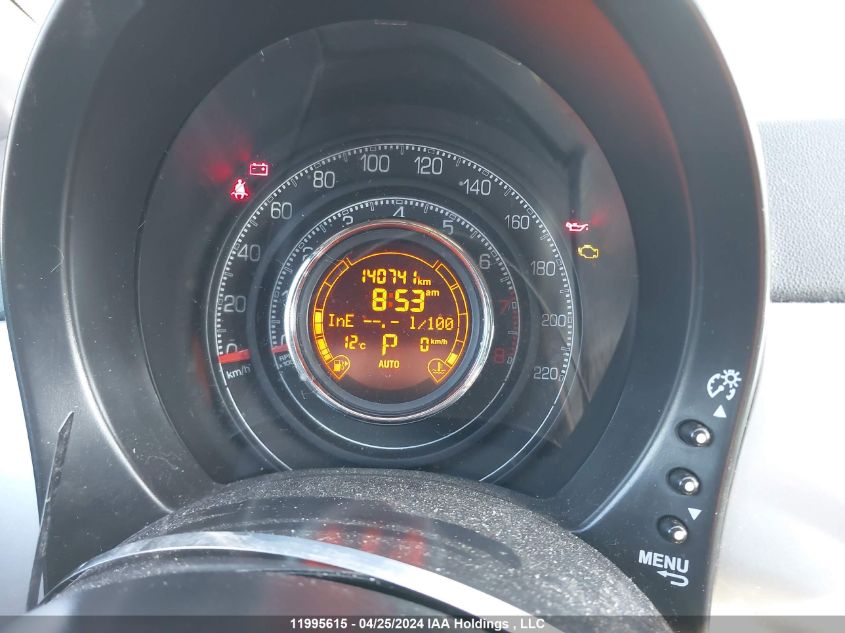 2014 Fiat 500 Sport VIN: 3C3CFFBR9ET194665 Lot: 11995615