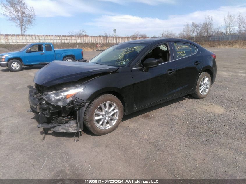 2017 Mazda 3 Touring VIN: 3MZBN1V74HM139463 Lot: 11995619