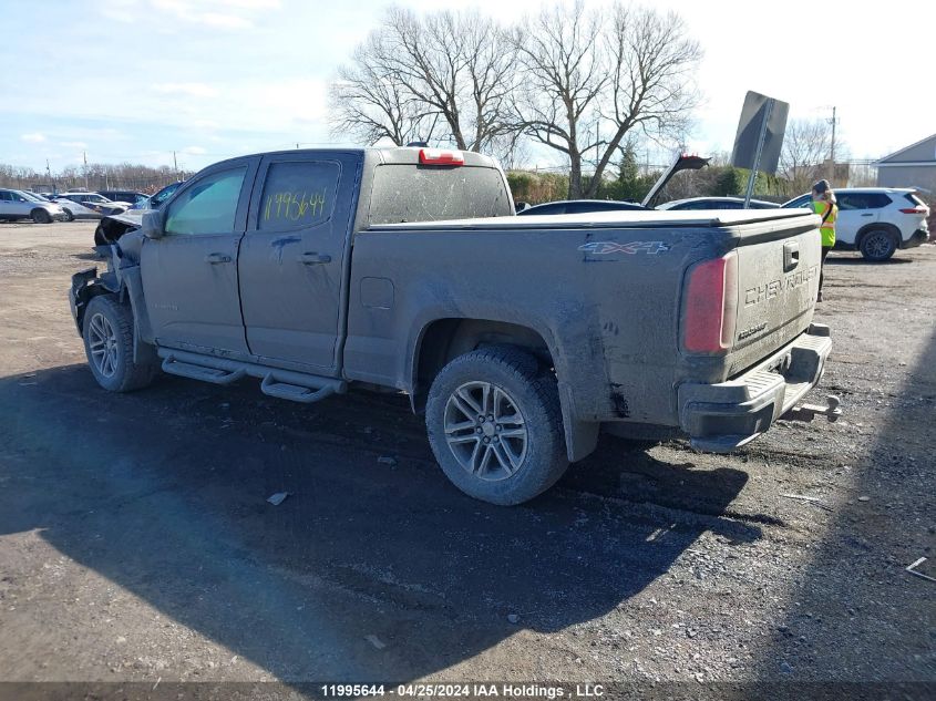 2021 Chevrolet Colorado VIN: 1GCGTBEN7M1136146 Lot: 11995644