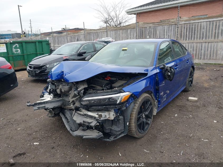 2022 Honda Civic Sedan VIN: 2HGFE2F51NH115236 Lot: 11995656