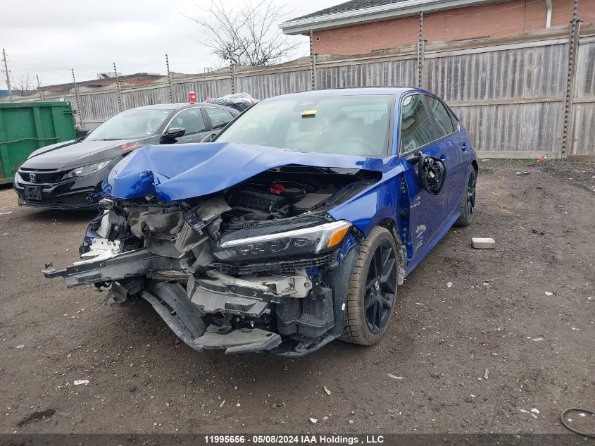 2022 Honda Civic Sedan VIN: 2HGFE2F51NH115236 Lot: 11995656