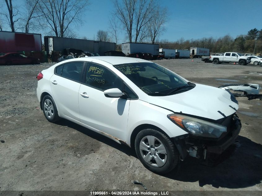 2014 Kia Forte Lx VIN: KNAFK4A64E5077038 Lot: 11995661