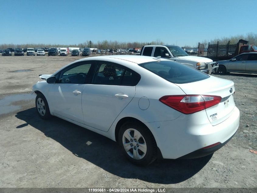 2014 Kia Forte Lx VIN: KNAFK4A64E5077038 Lot: 11995661