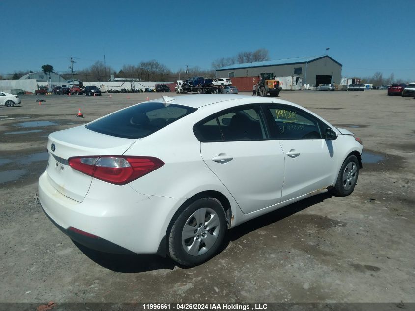 2014 Kia Forte Lx VIN: KNAFK4A64E5077038 Lot: 11995661