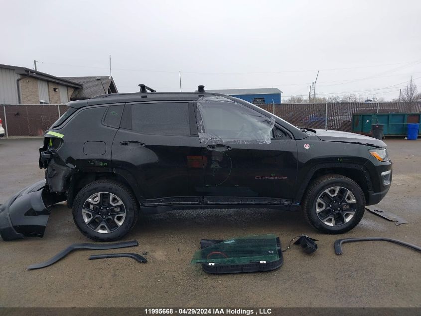 2018 Jeep Compass Trailhawk VIN: 3C4NJDDB3JT345775 Lot: 11995668