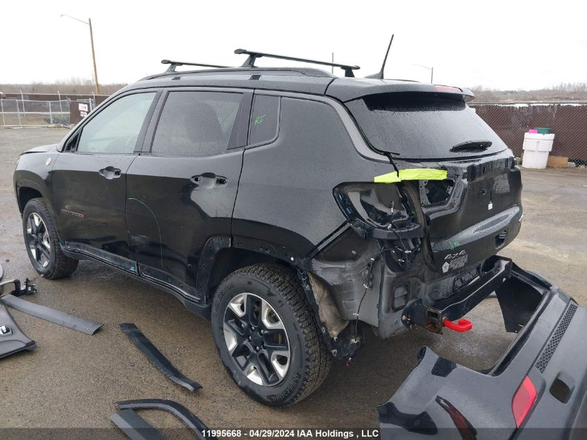 2018 Jeep Compass Trailhawk VIN: 3C4NJDDB3JT345775 Lot: 11995668