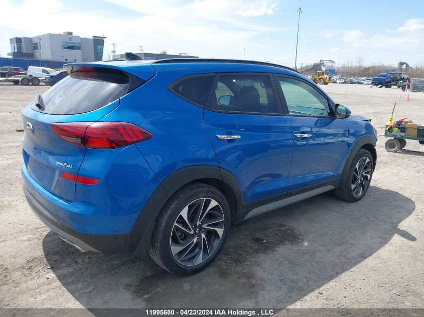 2021 Hyundai Tucson Ultimate VIN: KM8J3CAL1MU370678 Lot: 11995680