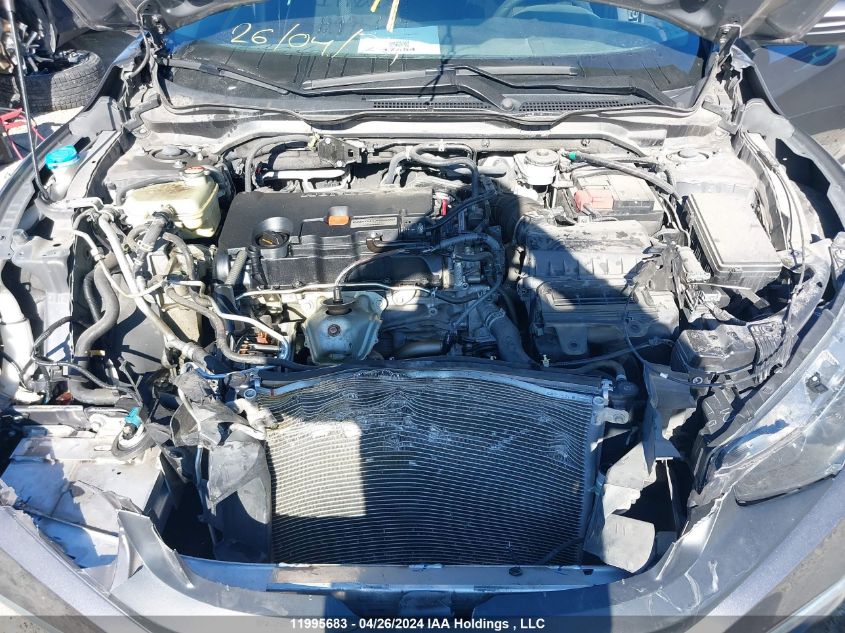 2019 Honda Civic VIN: 2HGFC2F54KH039142 Lot: 11995683