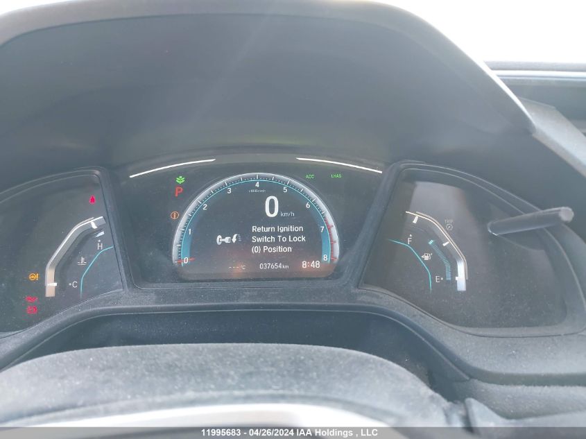 2019 Honda Civic VIN: 2HGFC2F54KH039142 Lot: 11995683