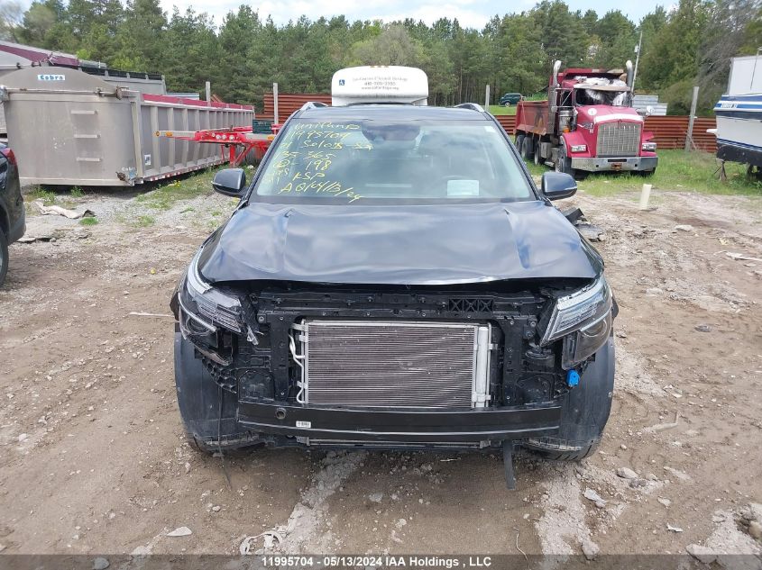 2021 Kia Seltos Sx VIN: KNDETCA26M7135365 Lot: 11995704