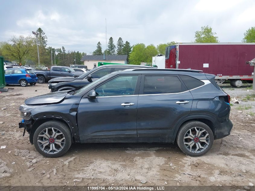 2021 Kia Seltos Sx VIN: KNDETCA26M7135365 Lot: 11995704