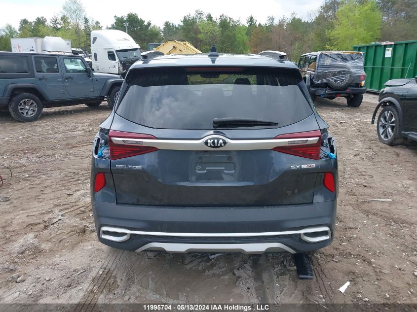 2021 Kia Seltos Sx VIN: KNDETCA26M7135365 Lot: 11995704