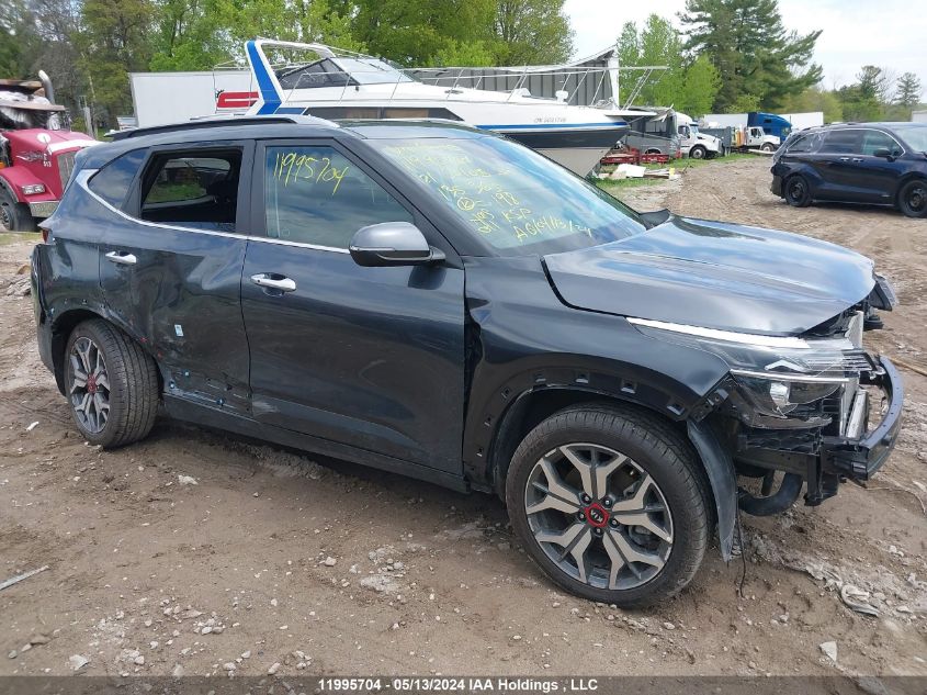 2021 Kia Seltos Sx VIN: KNDETCA26M7135365 Lot: 11995704