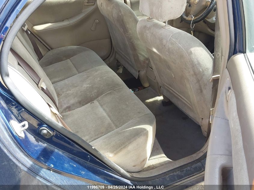 2003 Toyota Corolla Ce/Le/Sport VIN: 2T1BR32E23C738868 Lot: 11995709