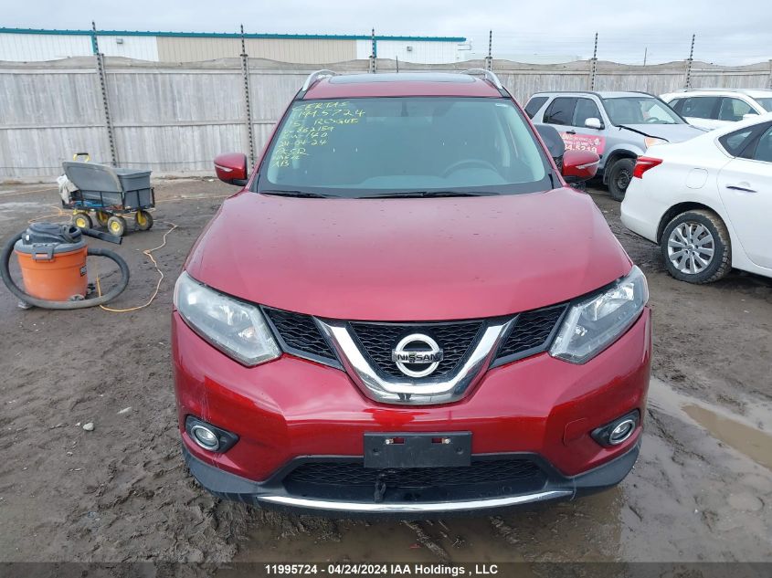 2015 Nissan Rogue S/Sl/Sv VIN: 5N1AT2MV5FC862159 Lot: 11995724