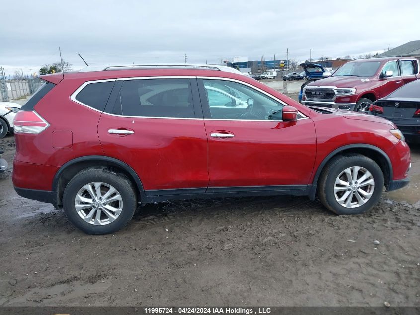 2015 Nissan Rogue S/Sl/Sv VIN: 5N1AT2MV5FC862159 Lot: 11995724