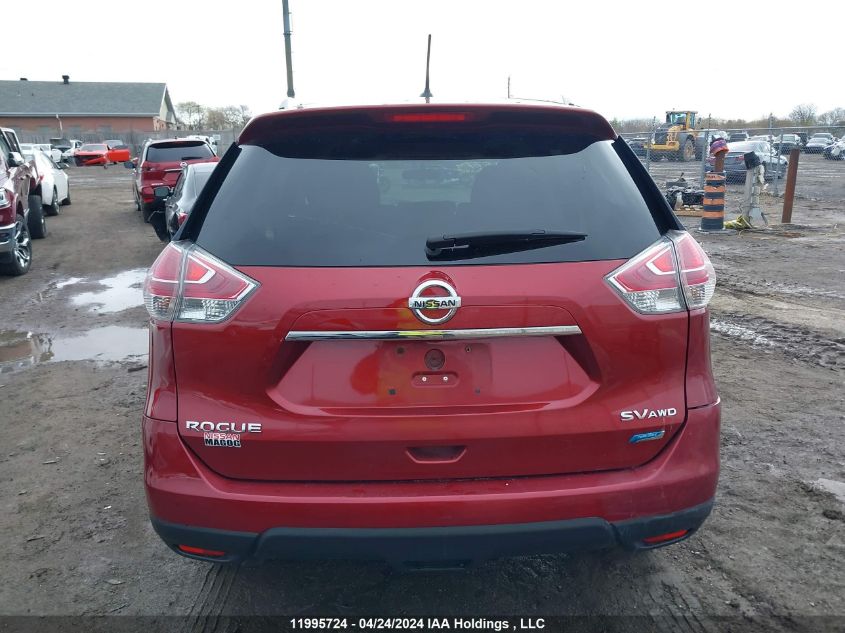 2015 Nissan Rogue S/Sl/Sv VIN: 5N1AT2MV5FC862159 Lot: 11995724