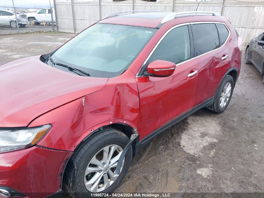 2015 Nissan Rogue S/Sl/Sv VIN: 5N1AT2MV5FC862159 Lot: 11995724