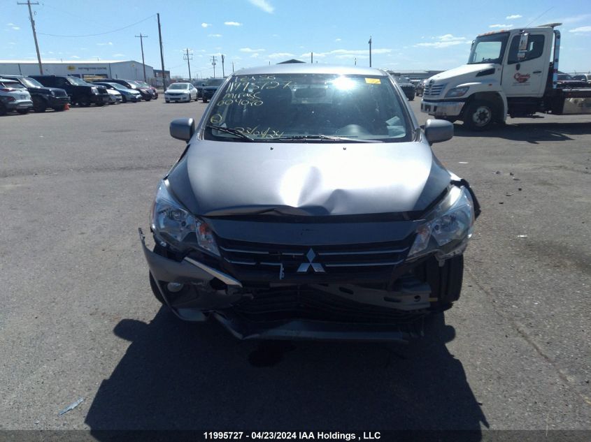 2022 Mitsubishi Mirage VIN: ML32AUHJ9NH004070 Lot: 11995727